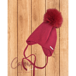 PANGASA BLACK FRIDAY 2025 Gorro Pompón Granate Pangasa