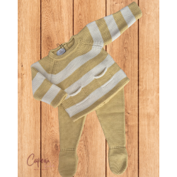 LA MARTINICA La Martinica Jubón Polaina Amarillo Crudo La Martinica